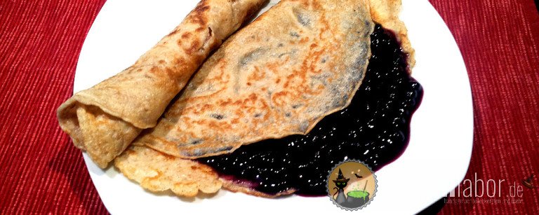 Pfannkuchen mit Blaubeeren - Hexenlabor